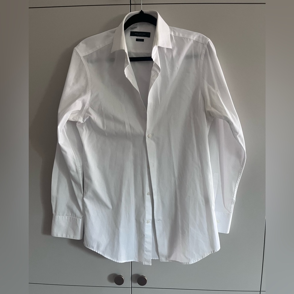 Marc New York Crisp White Dress Shirt
